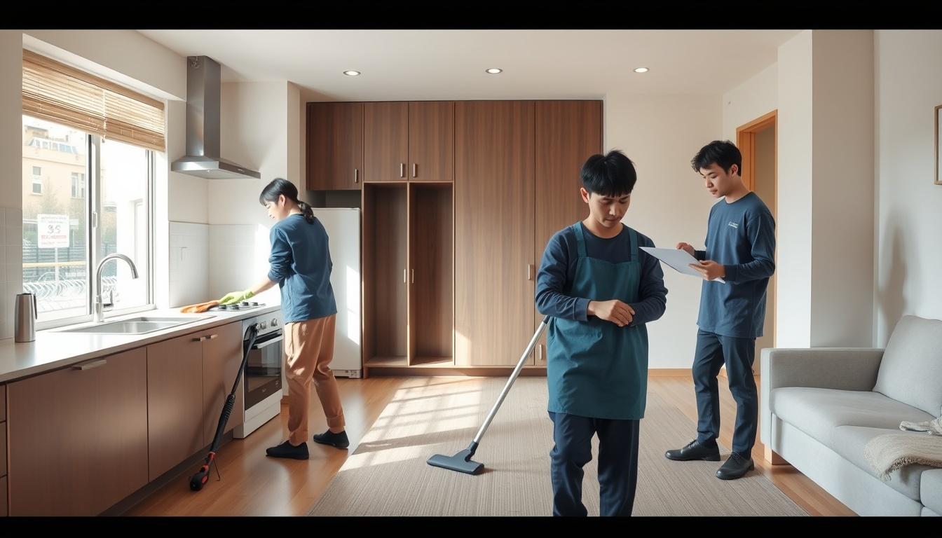 Cleaning for a Smooth Handover